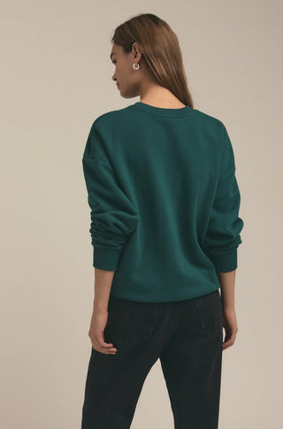 The Collegiate Sweatshirt - Juniper - obligato