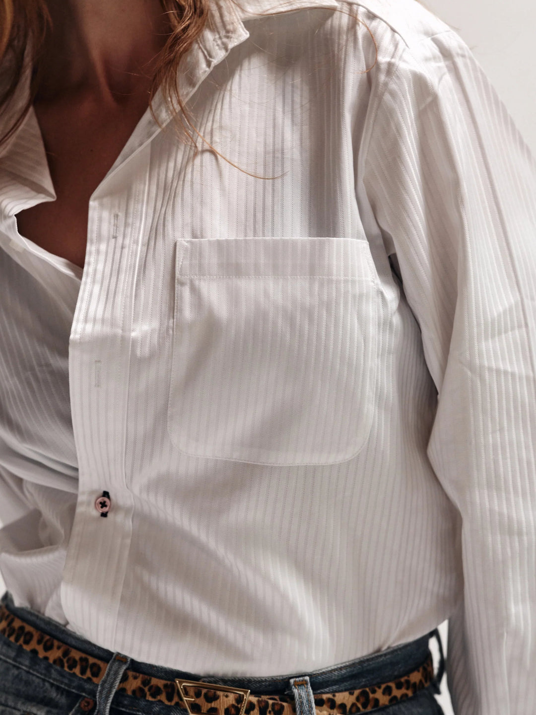 The Daily Shirt in Duel Tonal Stripe - obligato