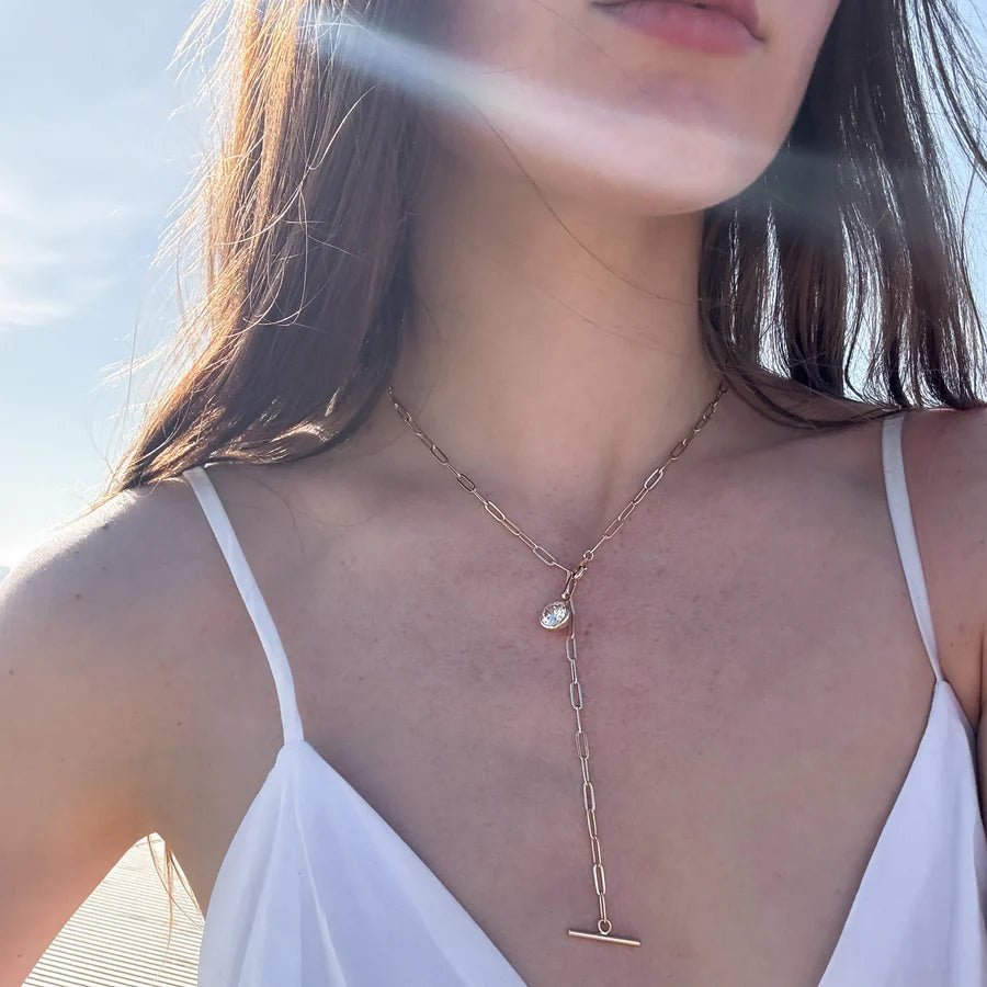 The Dottie Lariat Necklace - obligato