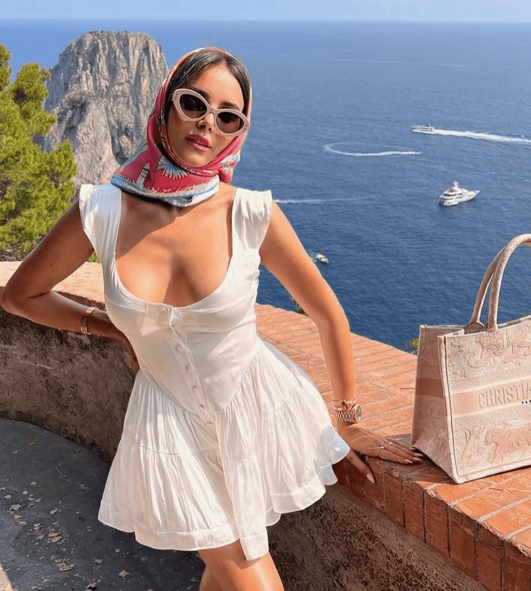 The Elisabeth Romper Dress in White XXS - obligato