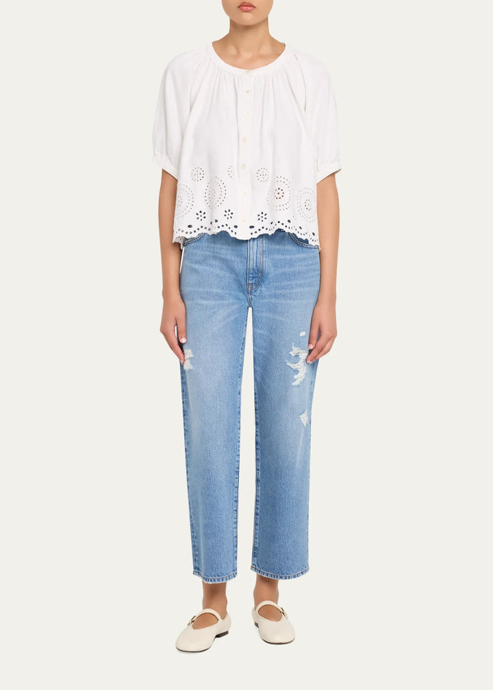 The Hang Mid Rise Jean in Sundrop - obligato