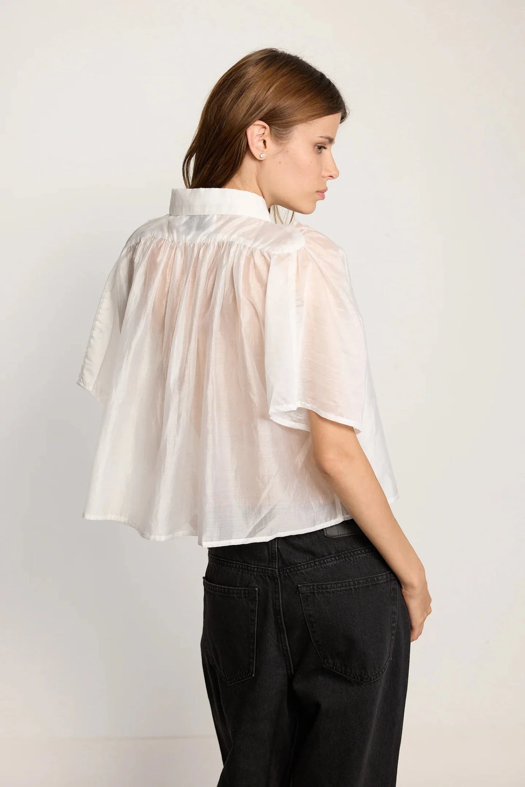 The Hayden Shirt in White - obligato