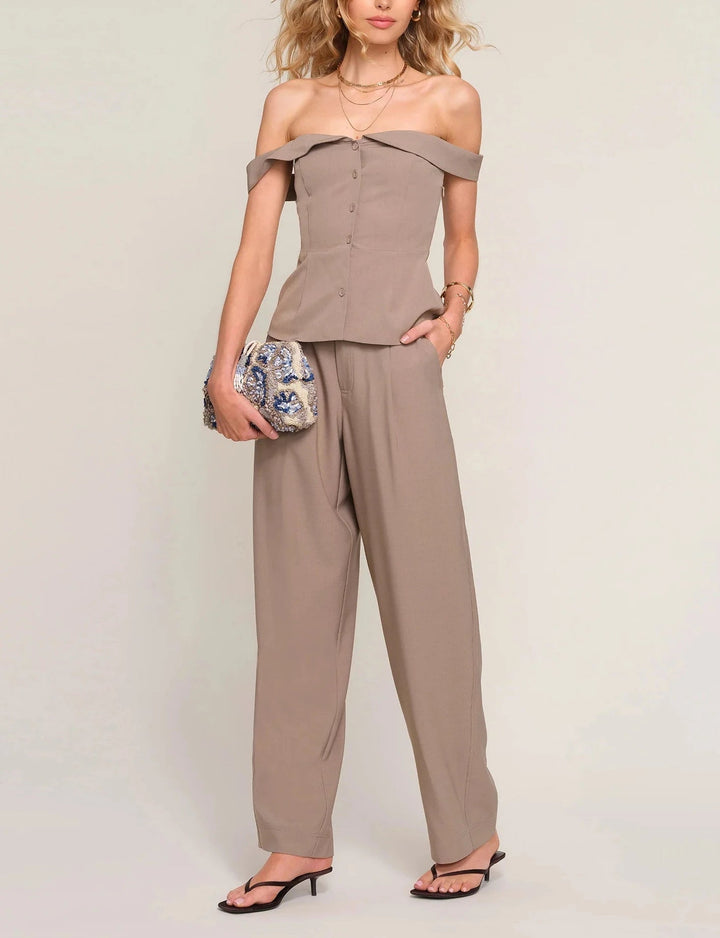 The Hetal Vest in Mink - obligato