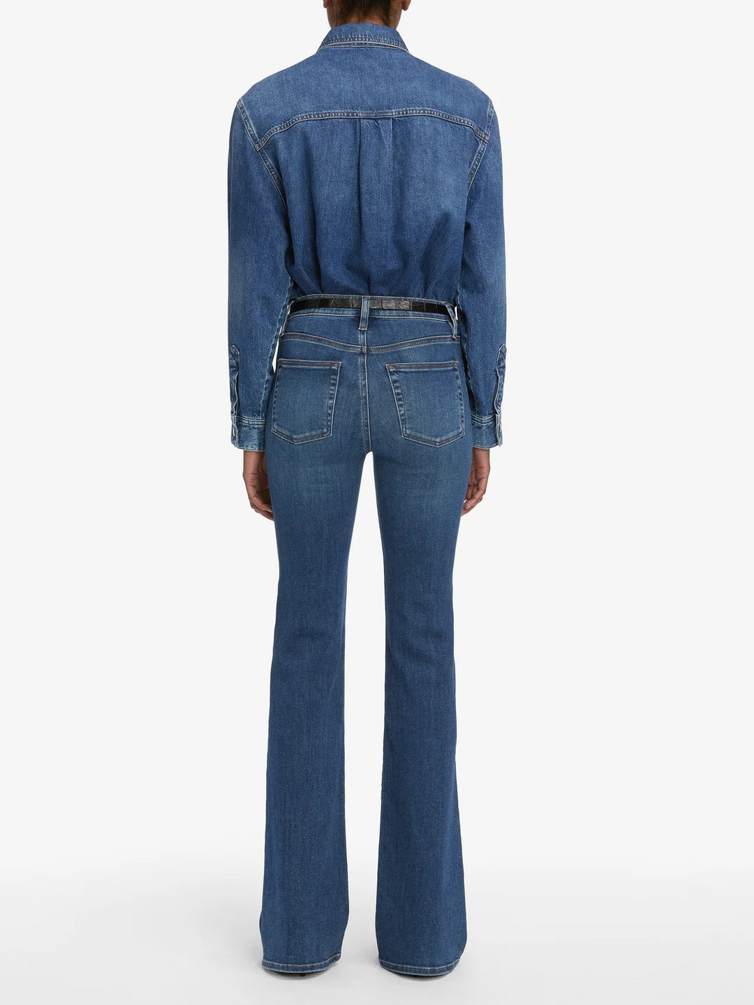 The Icon Long Mid Rise Flare in Foxley - obligato