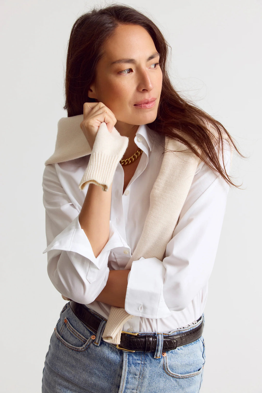 The Icon Shirt in White