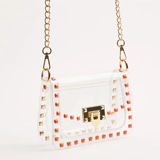 The Jackie Gameday Bag in Orange - obligato