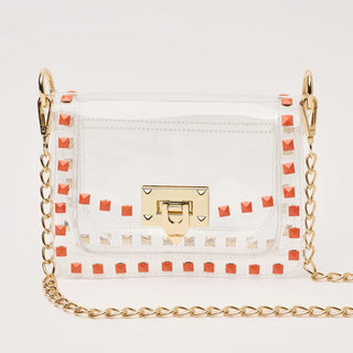The Jackie Gameday Bag in Orange - obligato