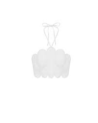 The Lena Top in Ivory Seashells - obligato