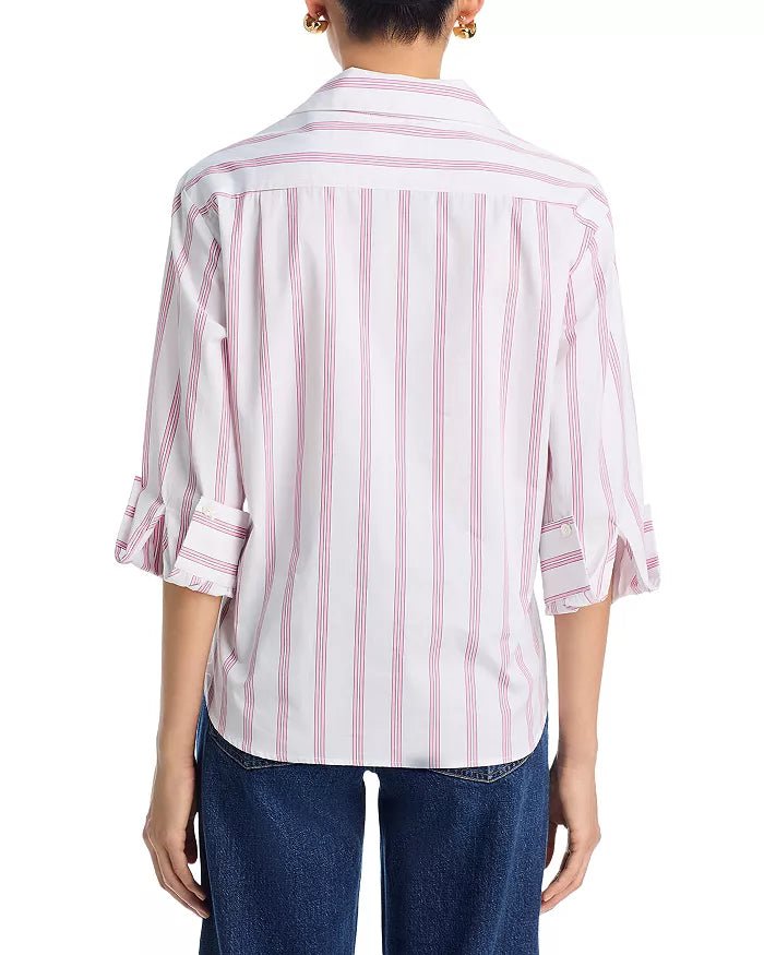 The Overshirt in Pelicano Stripe - obligato