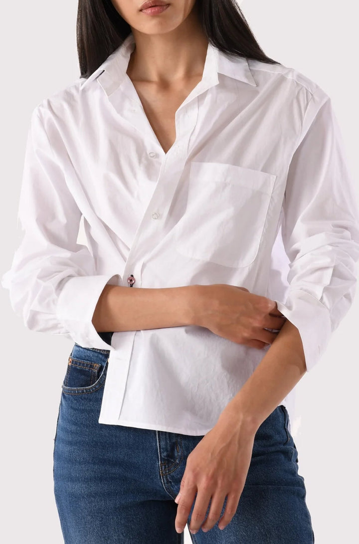 The Overshirt in White - obligato