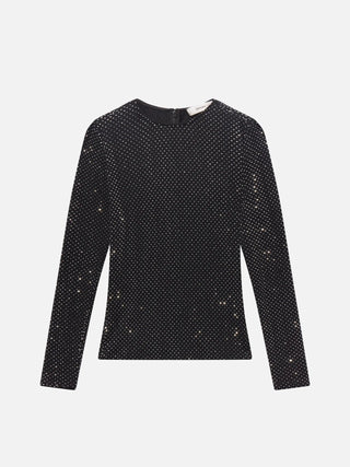 The Rhinestone Jersey Top - obligato