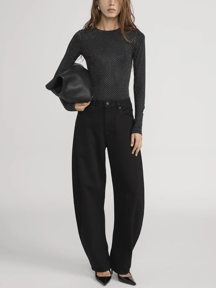 The Rhinestone Jersey Top - obligato