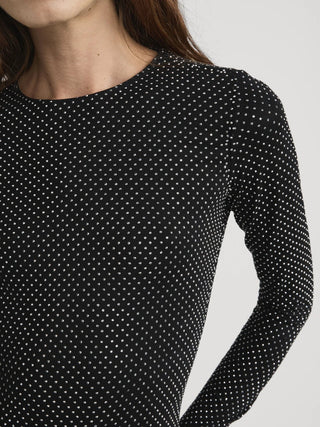 The Rhinestone Jersey Top - obligato