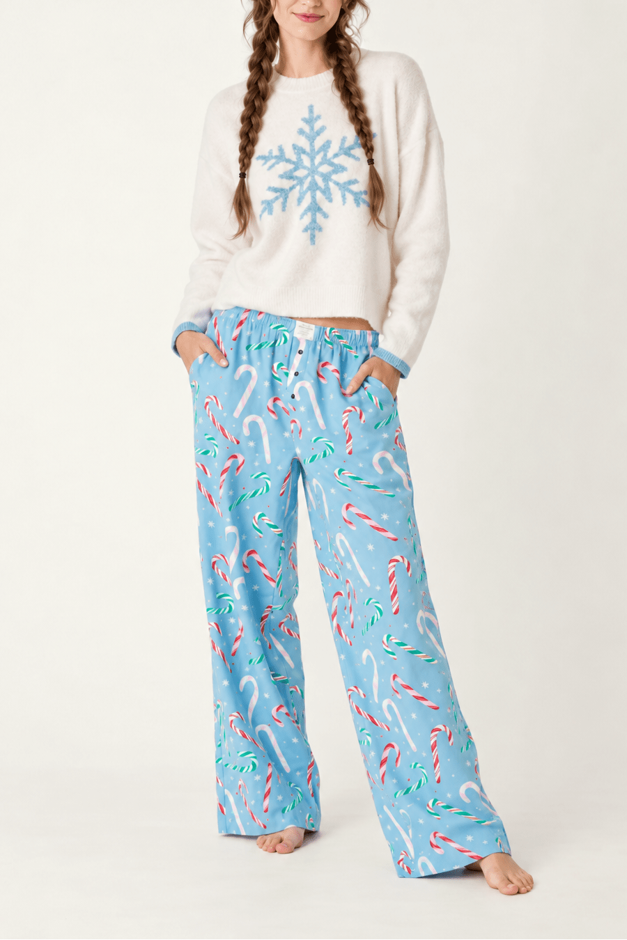 The Sweetest Season Snowflake Snuggle Sweater - obligato