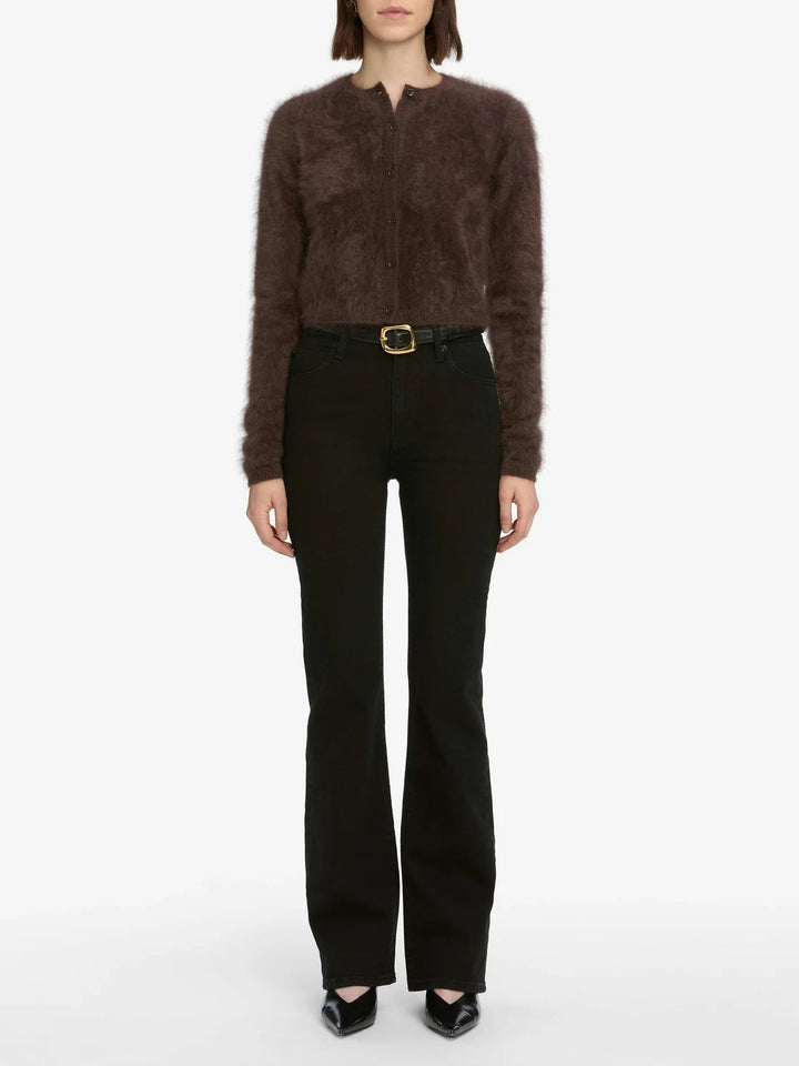 The Teddy Cardi in Coffee - obligato