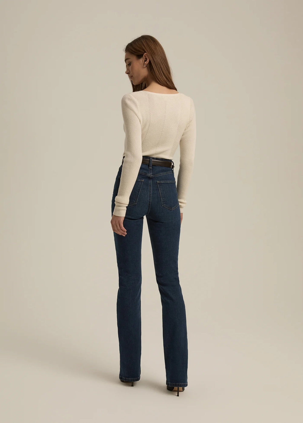 The Valentina High Rise Mini Boot in Woodside - obligato