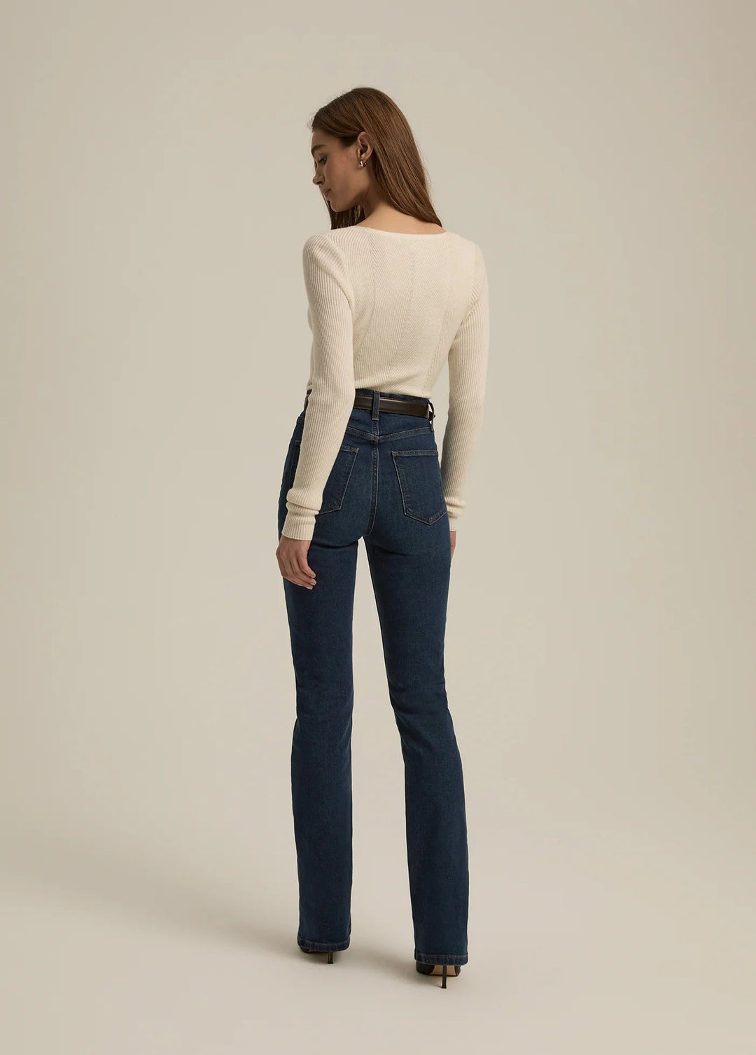 The Valentina High Rise Mini Boot in Woodside - obligato