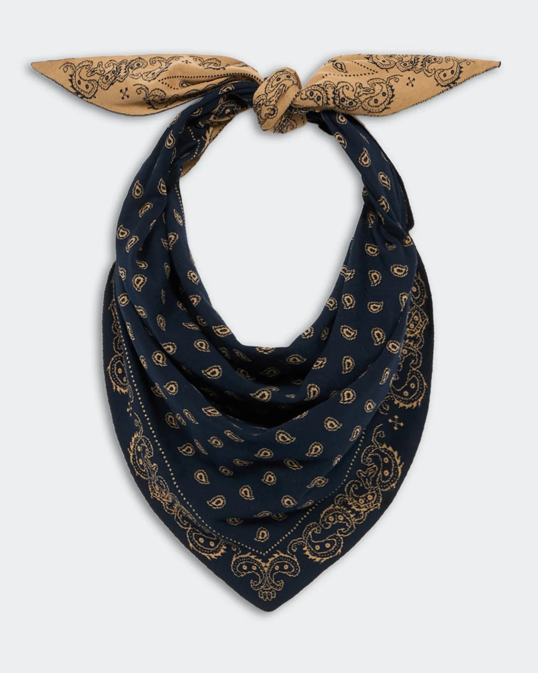The Wild Rag in Navy/Camel - obligato