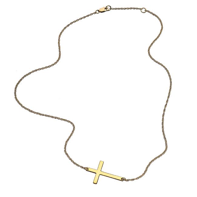 Theresa 1" Cross Necklace - obligato