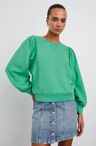 Tiffany sweatshirt - Kelly Green - obligato