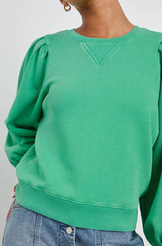 Tiffany sweatshirt - Kelly Green - obligato