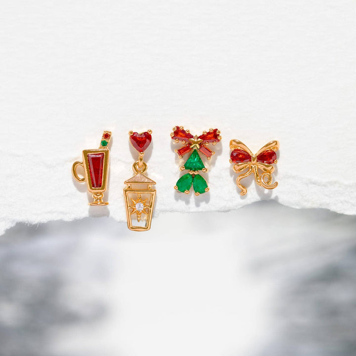 Tis the Season Stud Set: Gold - obligato