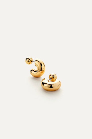 Tome Hoops Small in Gold - obligato