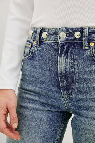 Topanga Jean in Sky Studded - obligato