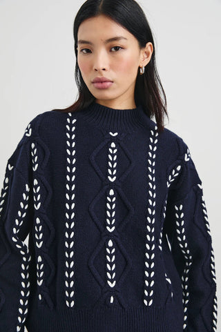 Tori Sweater In Midnight - obligato