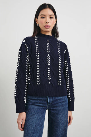 Tori Sweater In Midnight - obligato