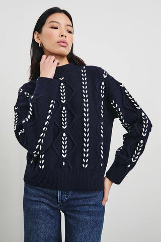 Tori Sweater In Midnight - obligato