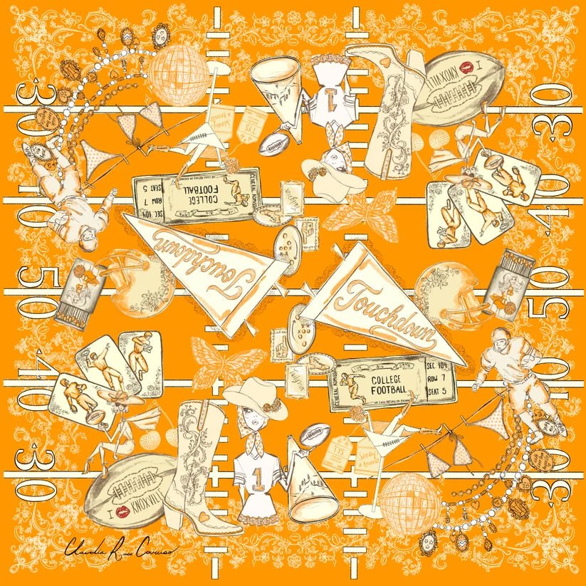 Touchdown in Knoxville Scarf - obligato