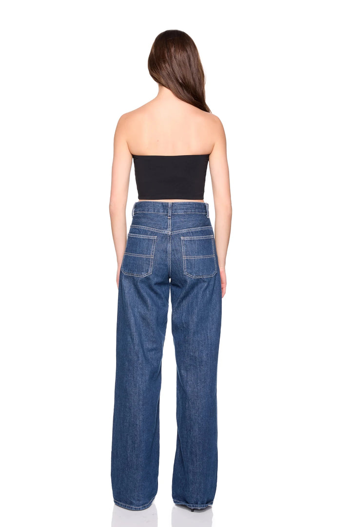 Tube Crop Top in Black - obligato