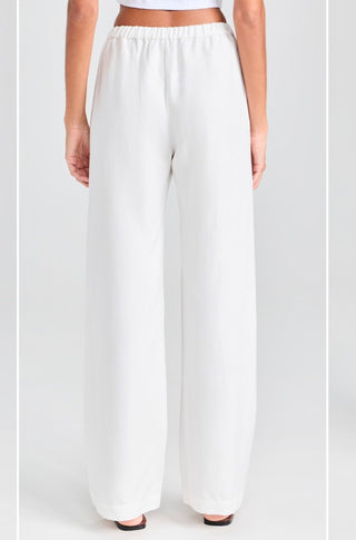 Twill Everywhere Pant in Off White - obligato