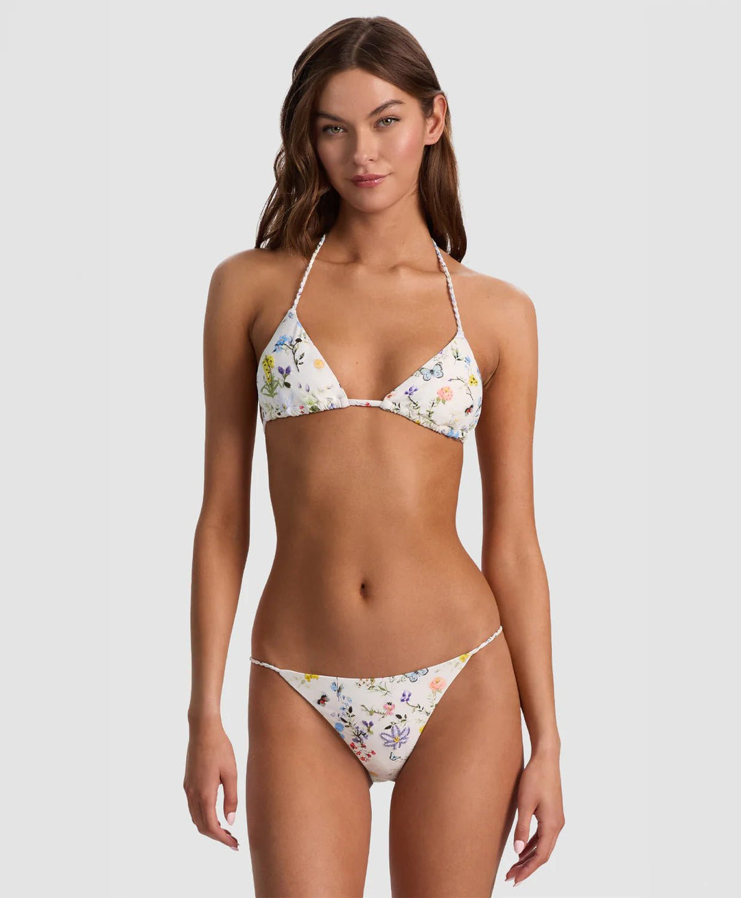 Twisting Vines Embroidered Rope Bottom - obligato