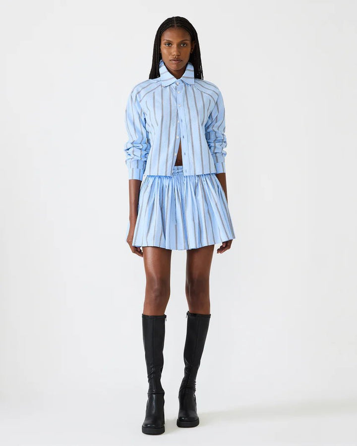 Tyria Skirt in Estate Blue - obligato