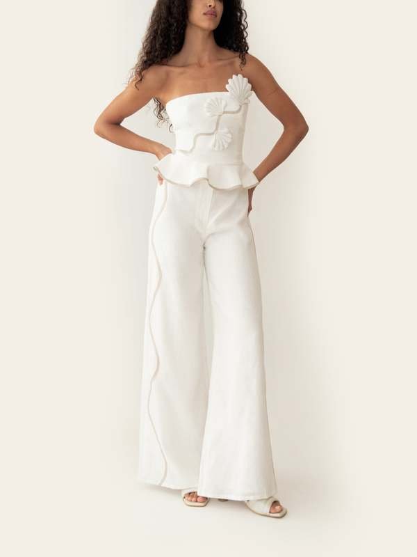 Vaiana Pant - Ivory - obligato