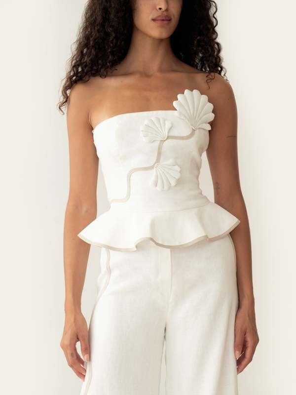 Vaiana Top - Ivory - obligato