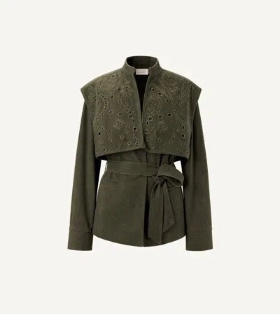 Val Jacket in Winter Moss - obligato