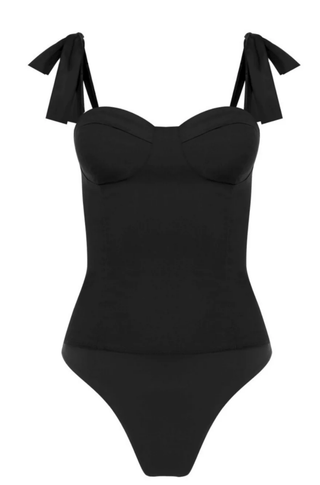 Victoria Bodysuit in Black - obligato