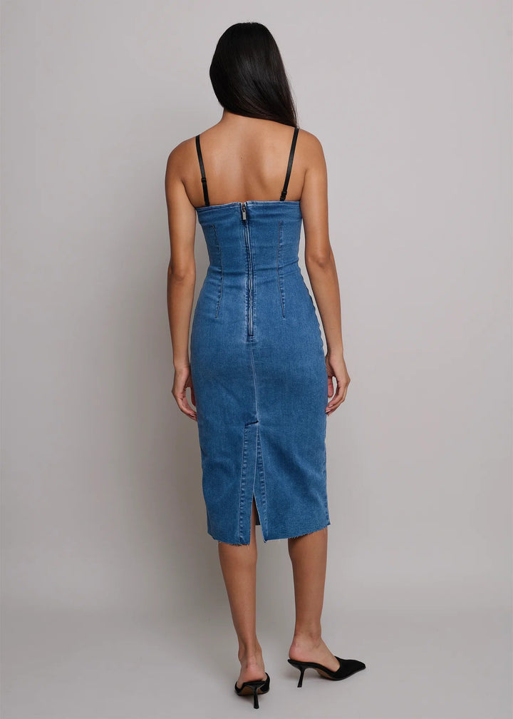 Victorie Dress in Main Street - obligato