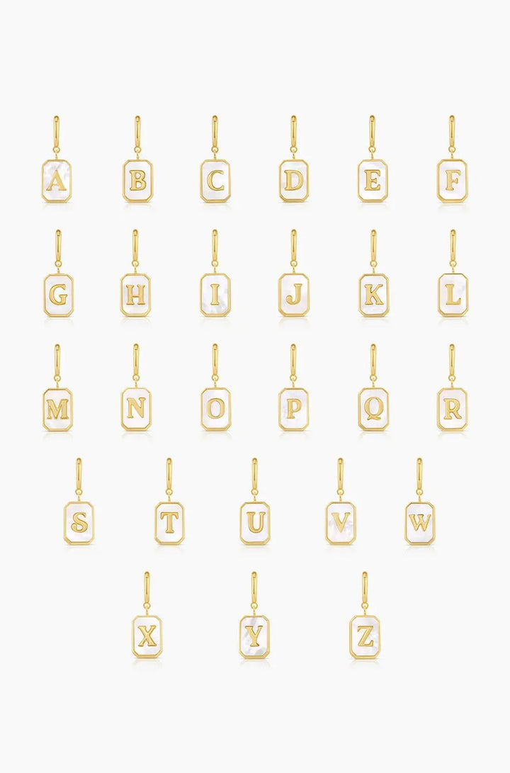 Vintage Alphabet Parker Charm - obligato