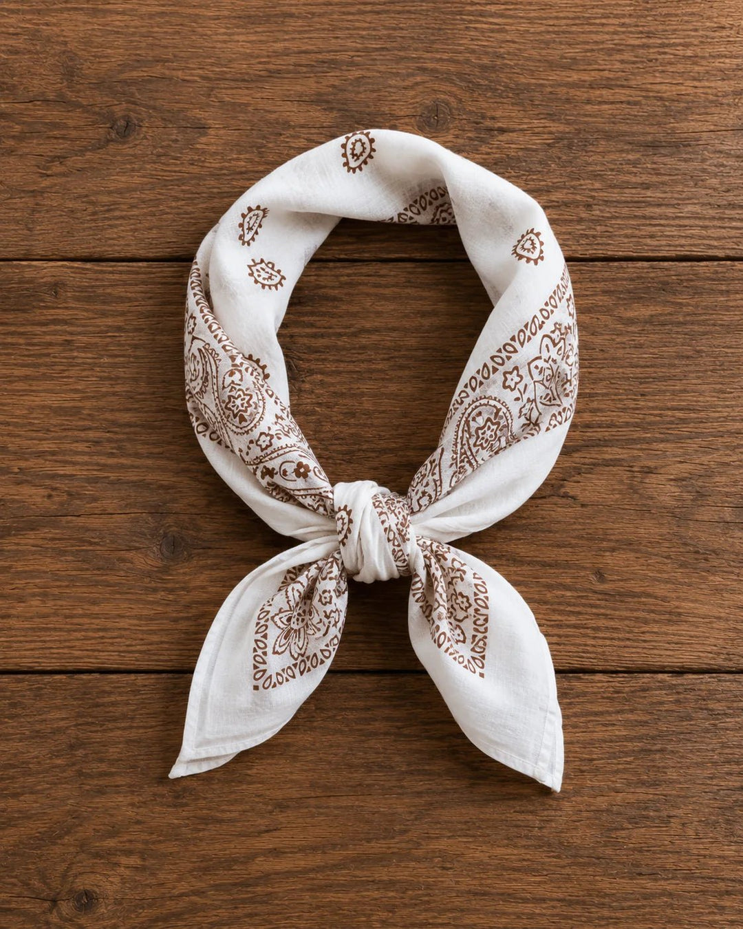 Vintage White Bandana - obligato