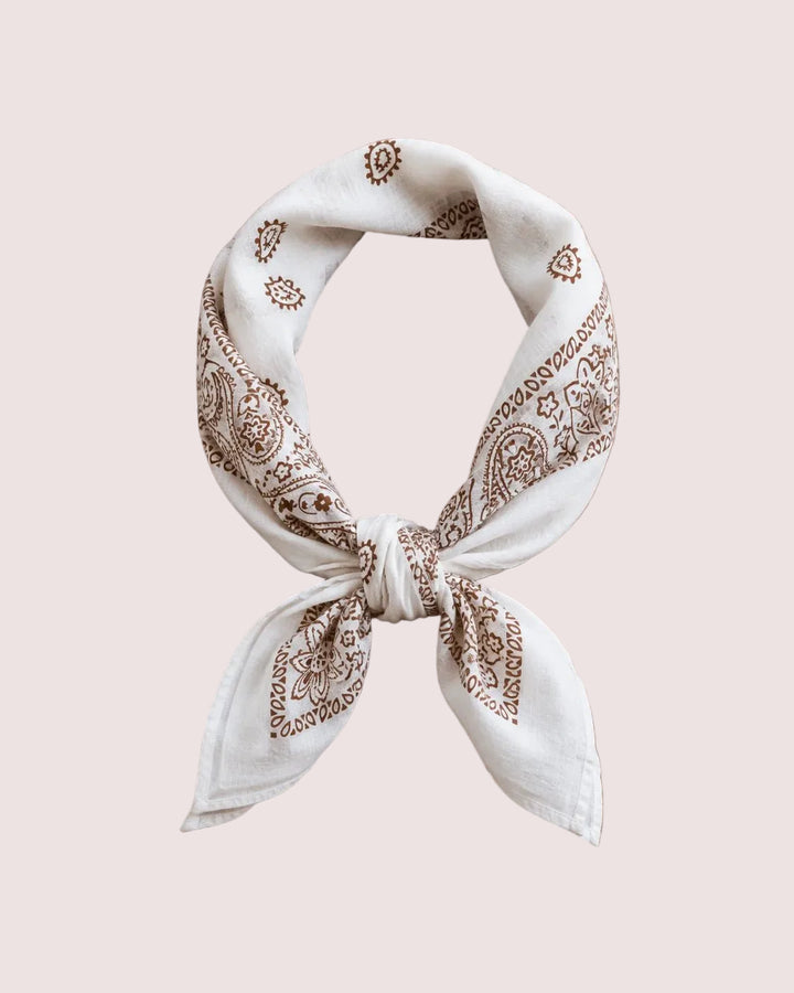 Vintage White Bandana - obligato