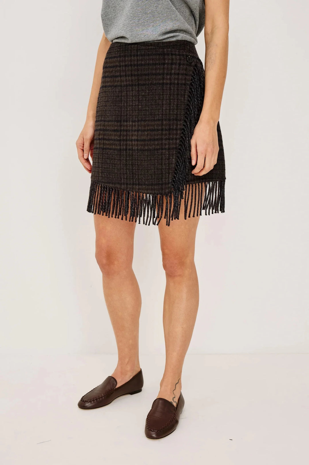 Vista Skirt in Highland Plaid - obligato