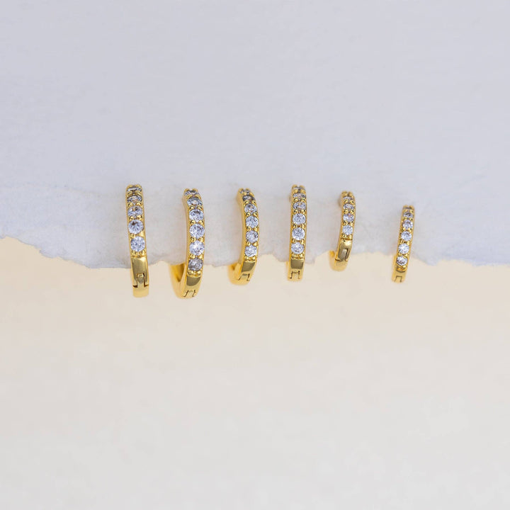 Walk of Fame Hoop Set: Gold - obligato