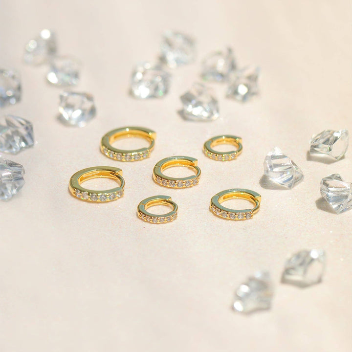 Walk of Fame Hoop Set: Gold - obligato