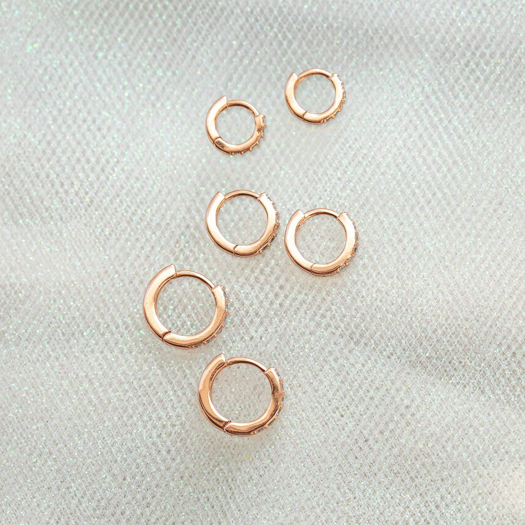 Walk of Fame Hoop Set: Gold - obligato