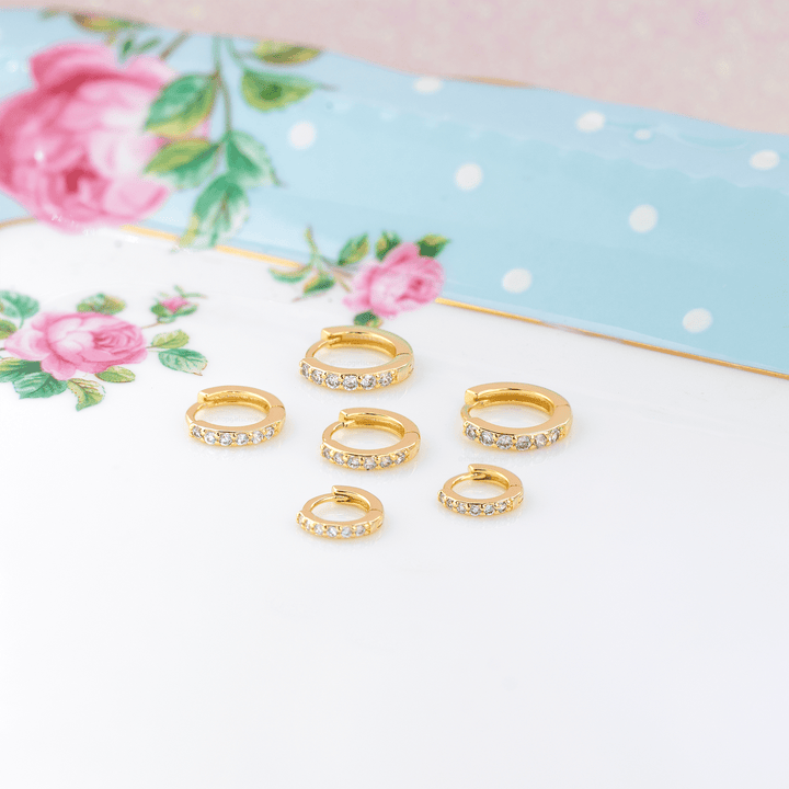 Walk of Fame Hoop Set: Gold - obligato