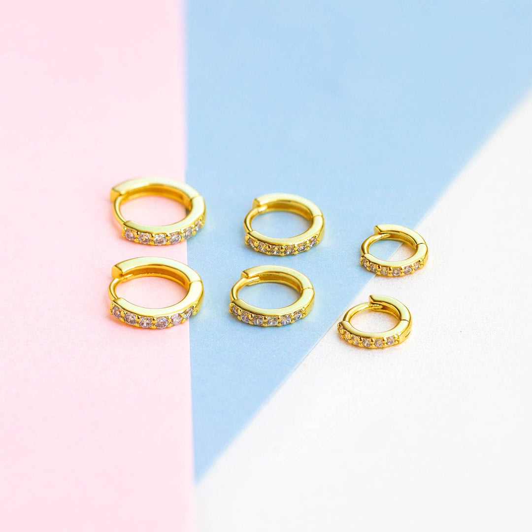 Walk of Fame Hoop Set: Gold - obligato